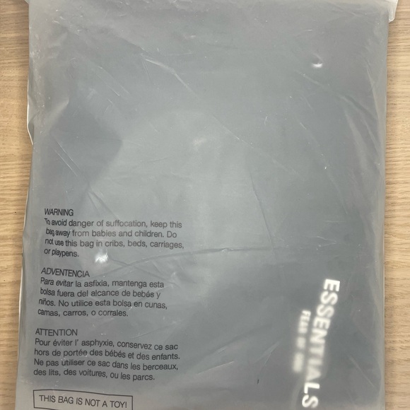 Fear of God Essentials Black Sweatshirt - Picture 8 of 8